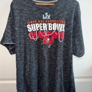 Tampa Bay Buccaneers Super Bowl Champions Heather Gray T-Shirt